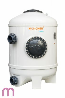 MÜNCHEN-Hochschicht Filterbehälter, Ø1400 mm - Düsenboden