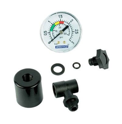 AstralPoo Manometer 1/8 Komplett-Set