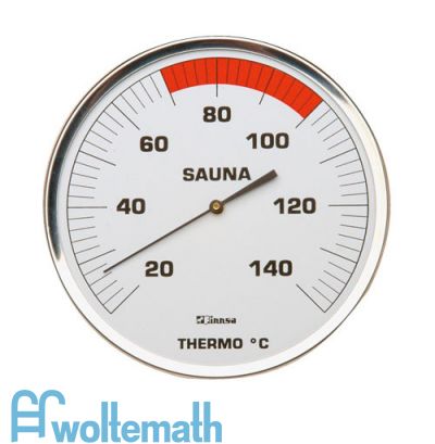 Sauna-Thermometer Ø130 mm