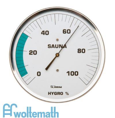 Sauna-Hygrometer  Ø160 mm - Klassik