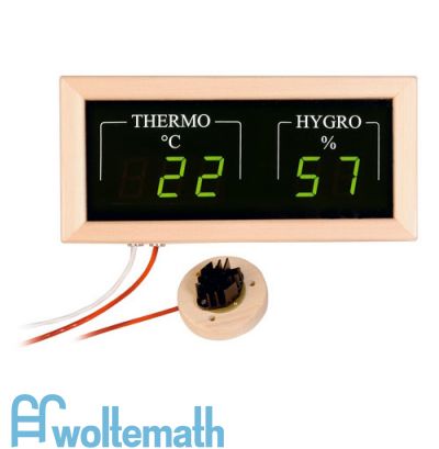 Elektronisches Saunahygro-Thermometer