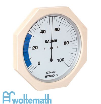 XXL Holz-Sauna-Hygrothermometer