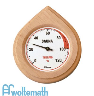 Holz-Saunathermometer