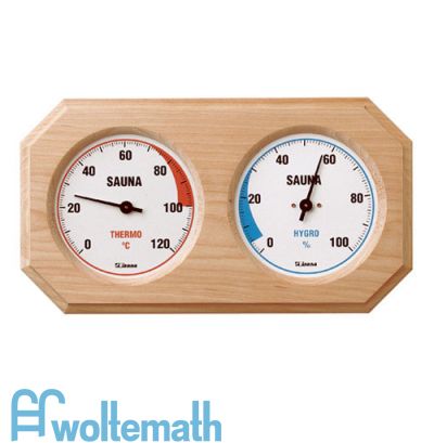 Holz-Sauna-Hygrothermometer