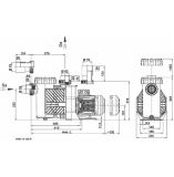 Eurostar HF Speck Pumpe 400V, 10 m³/h