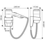 Handhaartrockner Premium 1100 W